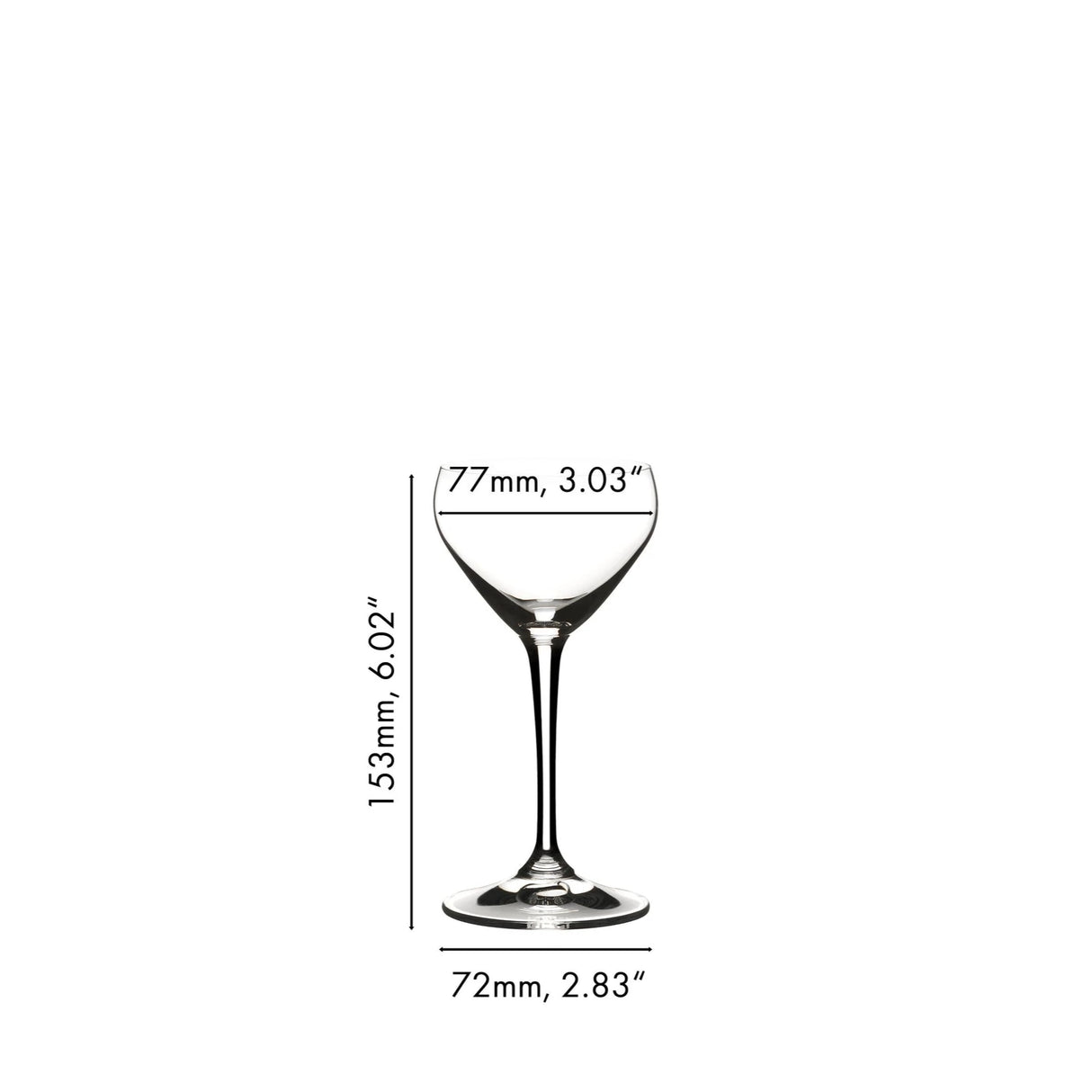 Riedel Drink Specific Glassware Nick & Nora Glass