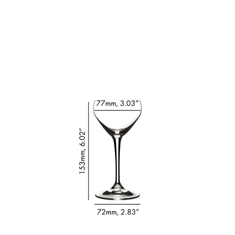 Riedel Drink Specific Glassware Nick & Nora Glass
