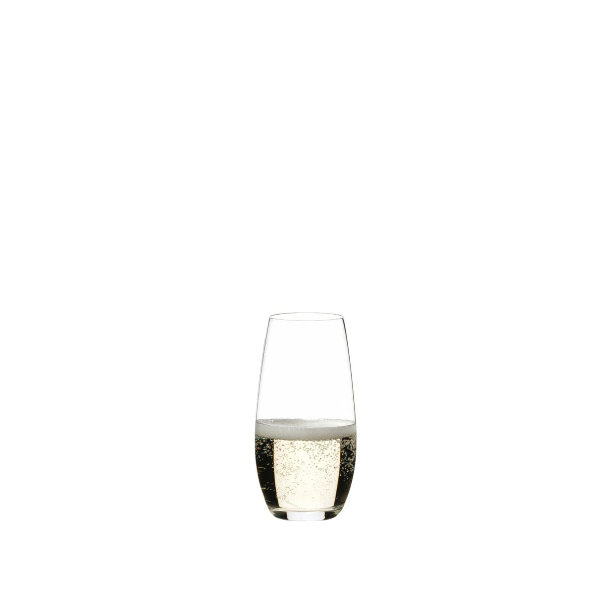 Riedel Flute O Champagne (414/28) – Set of 2 Stemless Crystal Glasses-1