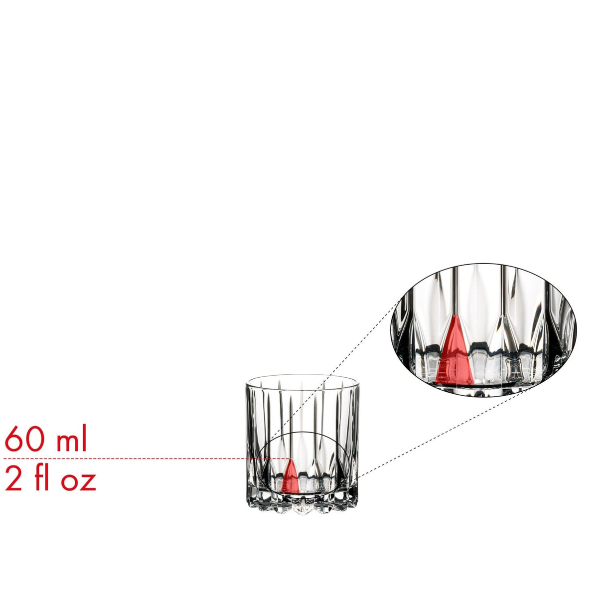 Riedel Rocks Glass Retail Drink Specific Glassware (6417/01) | Two Pack-1
