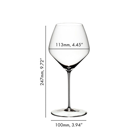 Riedel Veloce Pinot Noir Glass (6330/07) – Set of 2-3