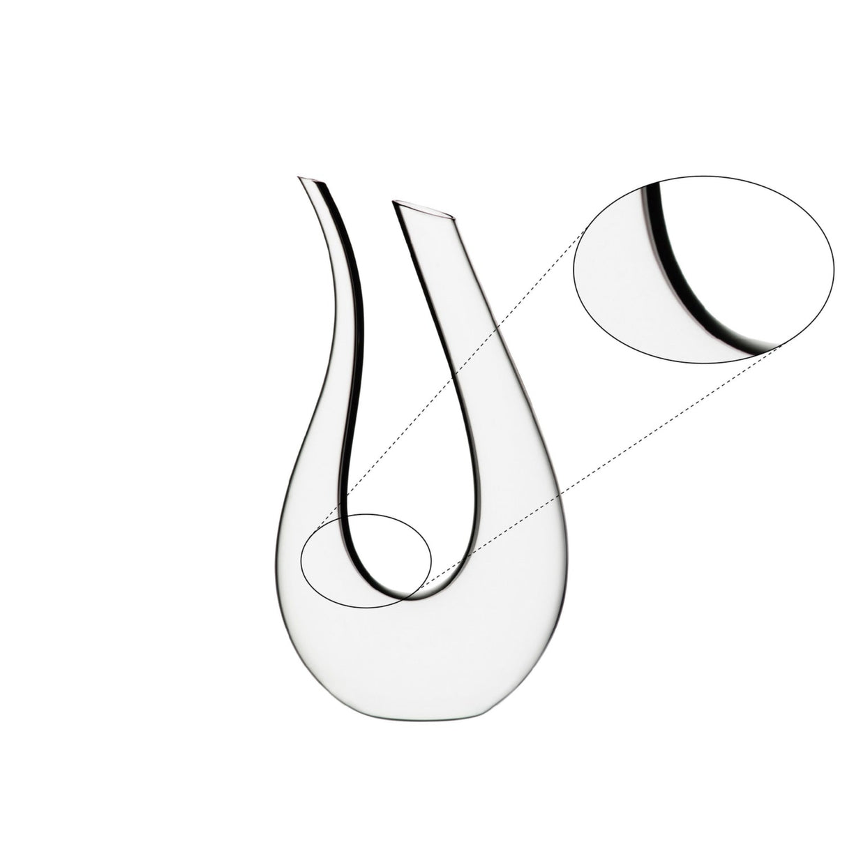 Riedel Wine Decanter Black Tie Amadeo – Set of 1 (4100/83)-2