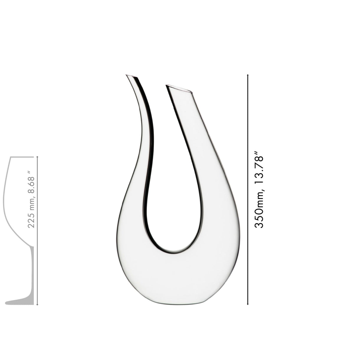 Riedel Wine Decanter Black Tie Amadeo – Set of 1 (4100/83)-3