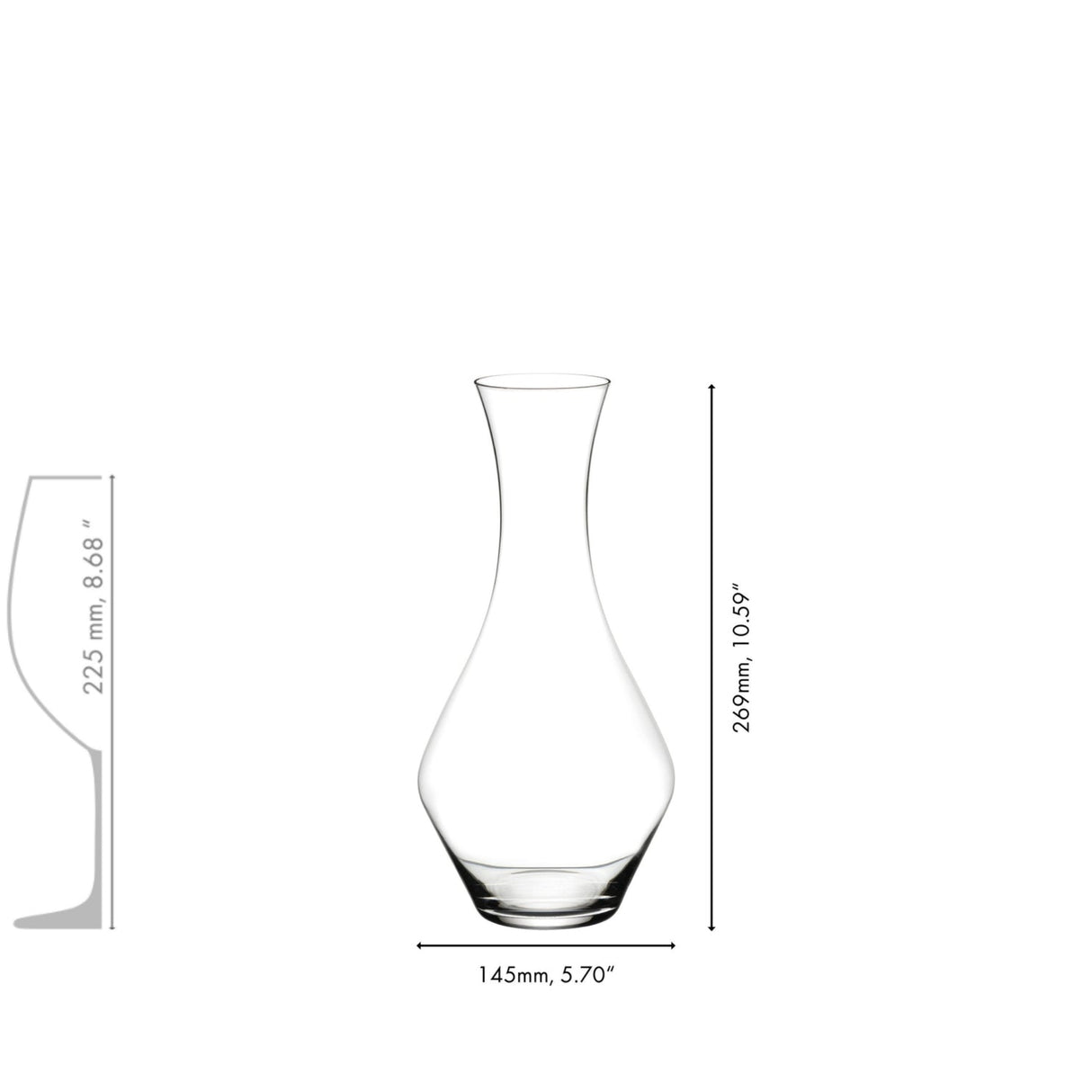 Riedel Wine Decanter Cabernet Sauvignon Magnum – (1440/26) - Set of Single-2