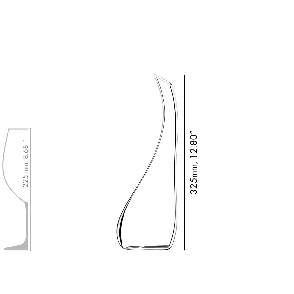 Riedel Wine Decanter Cornetto - Set of Single (1977/13)-2