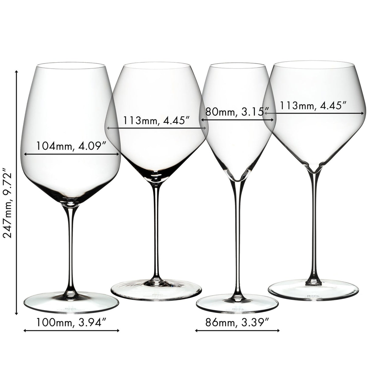 Riedel Wine Glass Restaurant Veloce Tasting Set (5330/47)-1