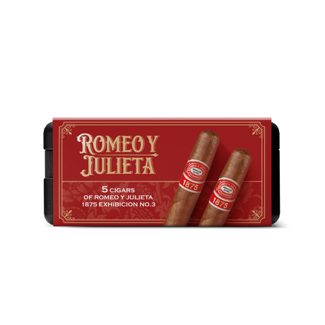 Romeo Y Julieta Exhibicion No. 3 6x50 - 5 Pack (Toro Ecuadorian Habano Medium-Bodied) by CigarBros-6