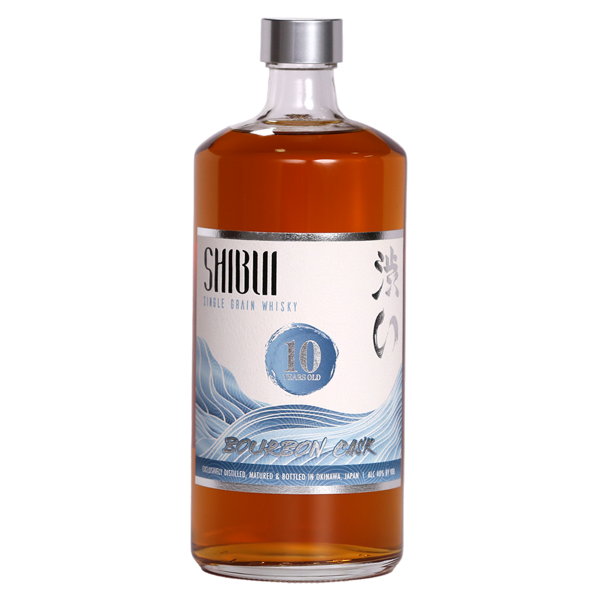 Shibui Single Grain Whiskey - 10 Years Old Bourbon Cask (Bottled In Okinawa, Japan)