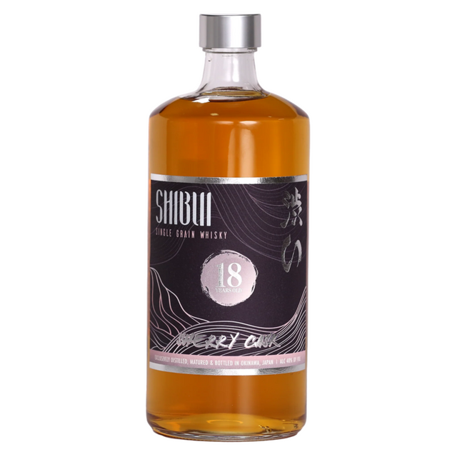 Shibui Single Grain Whiskey - 18 Years Old Sherry Cask (Bottled in Okinawa, Japan)