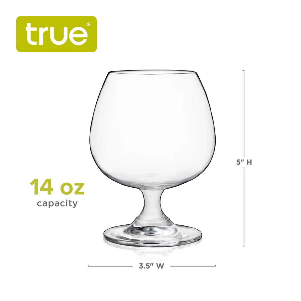 Snifter 14 oz Tasting Glasses, Set of 4-5
