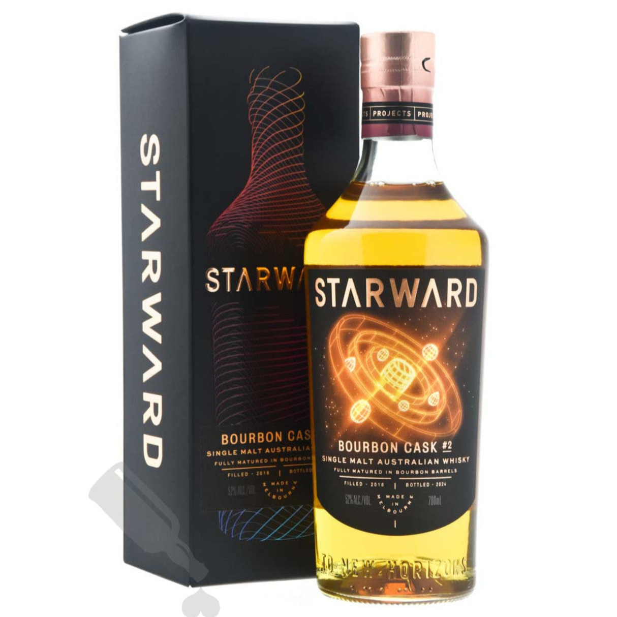 Starward Single Malt Australian Whiskey Projects Bourbon Cask #2