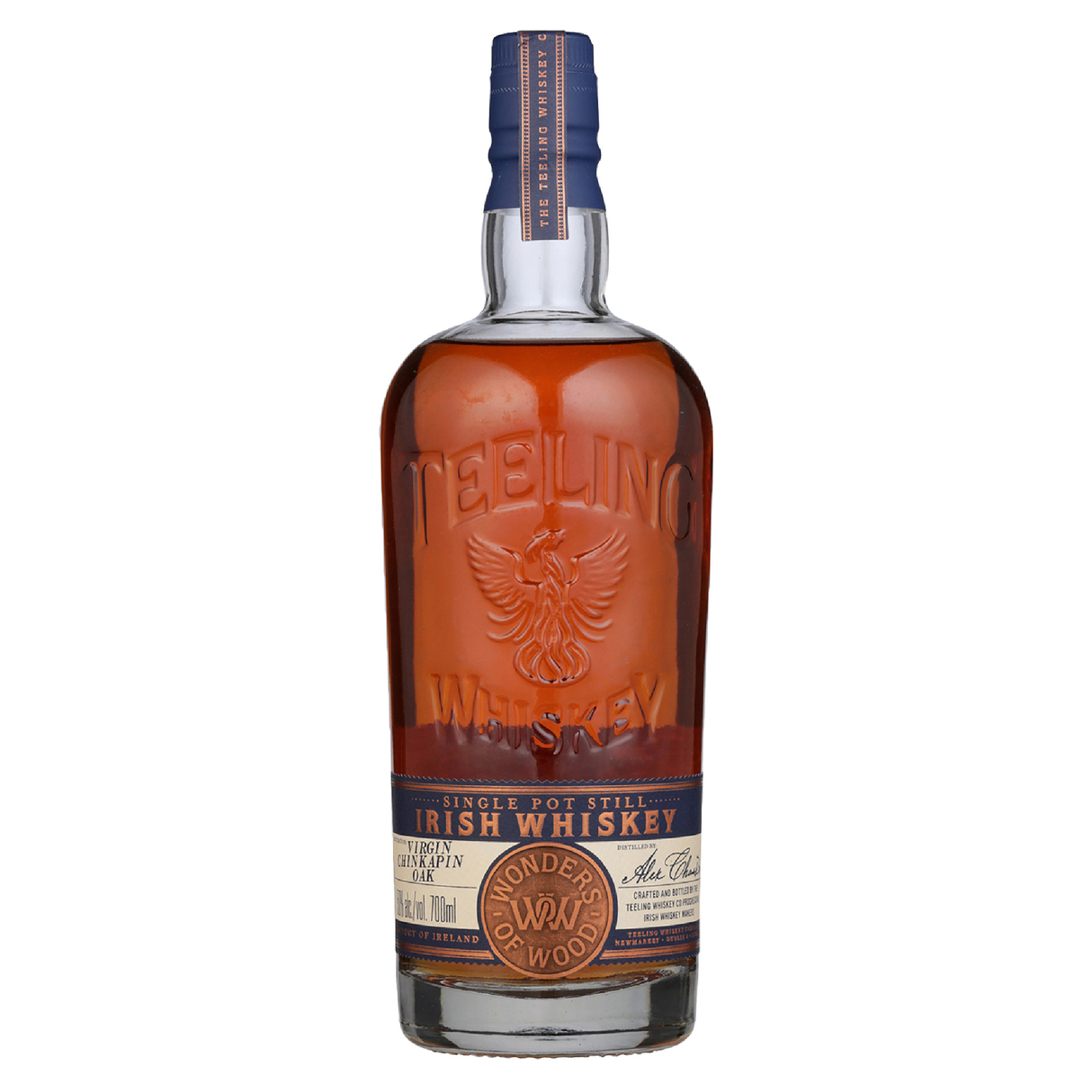 Teeling Single Pot Still Irish Whiskey Wonders Of Wood #1 Virgin Chinkapin Oak