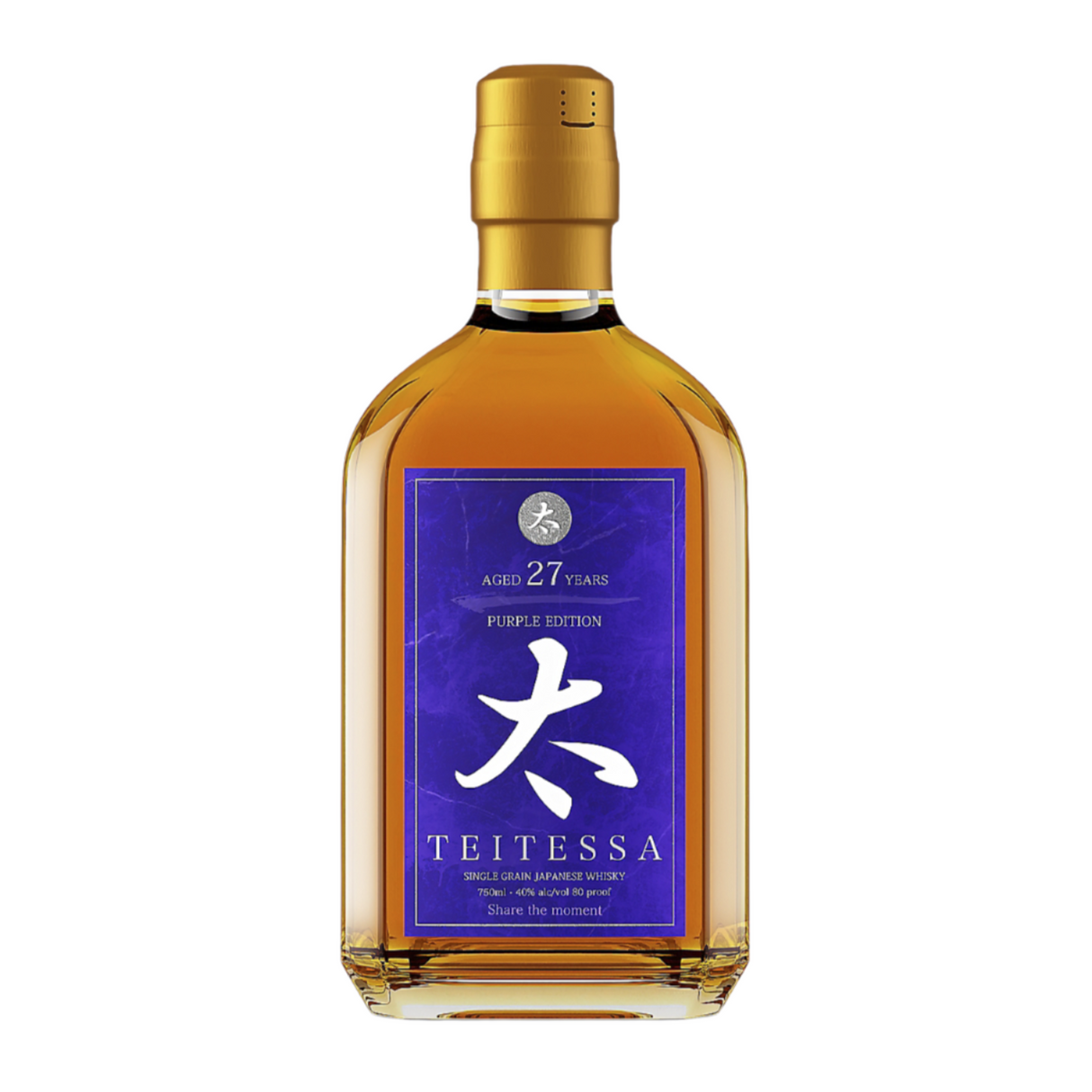 Teitessa Single Grain Japanese Whiskey Purple Edition 27 Year