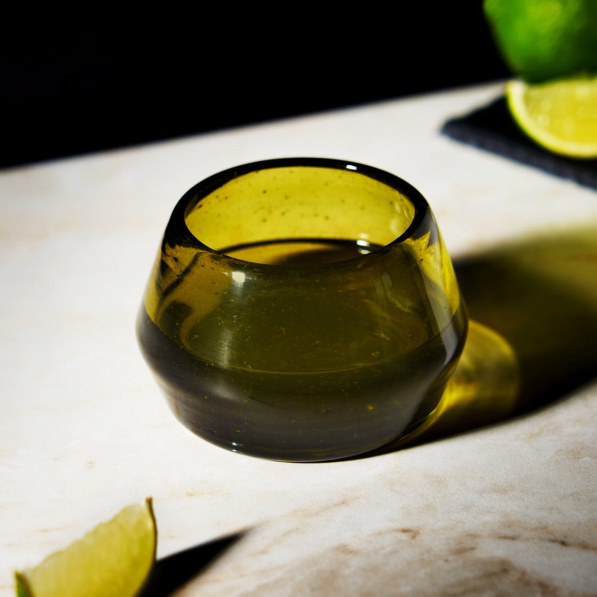 Tequila Copita Glass in Green-3