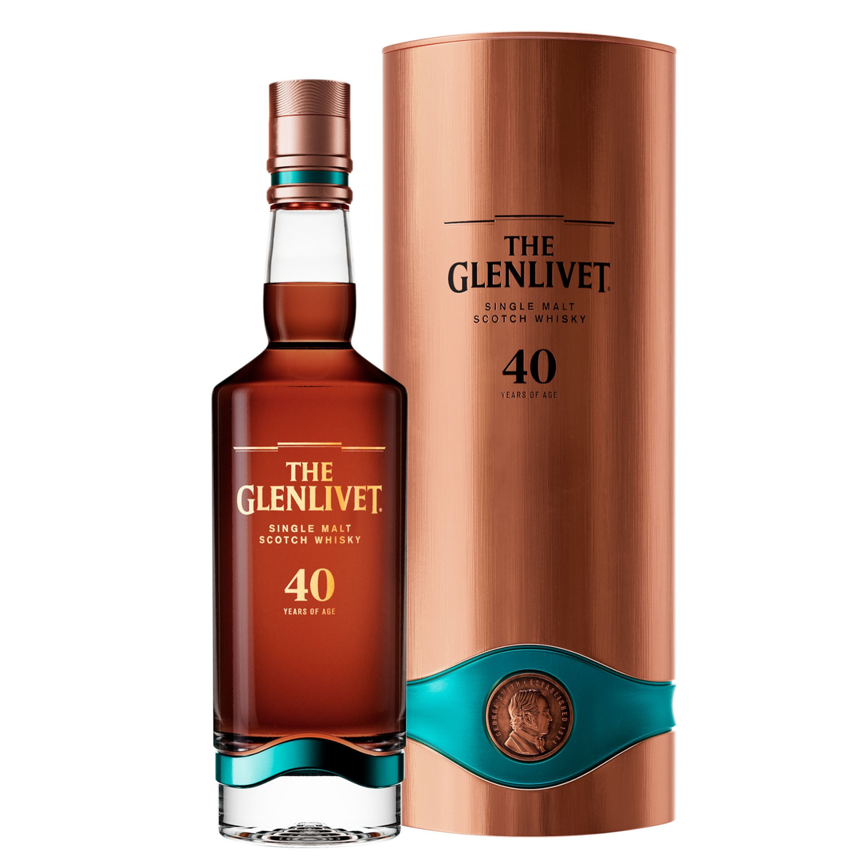 The Glenlivet Single Malt Scotch 40 Year Whiskey