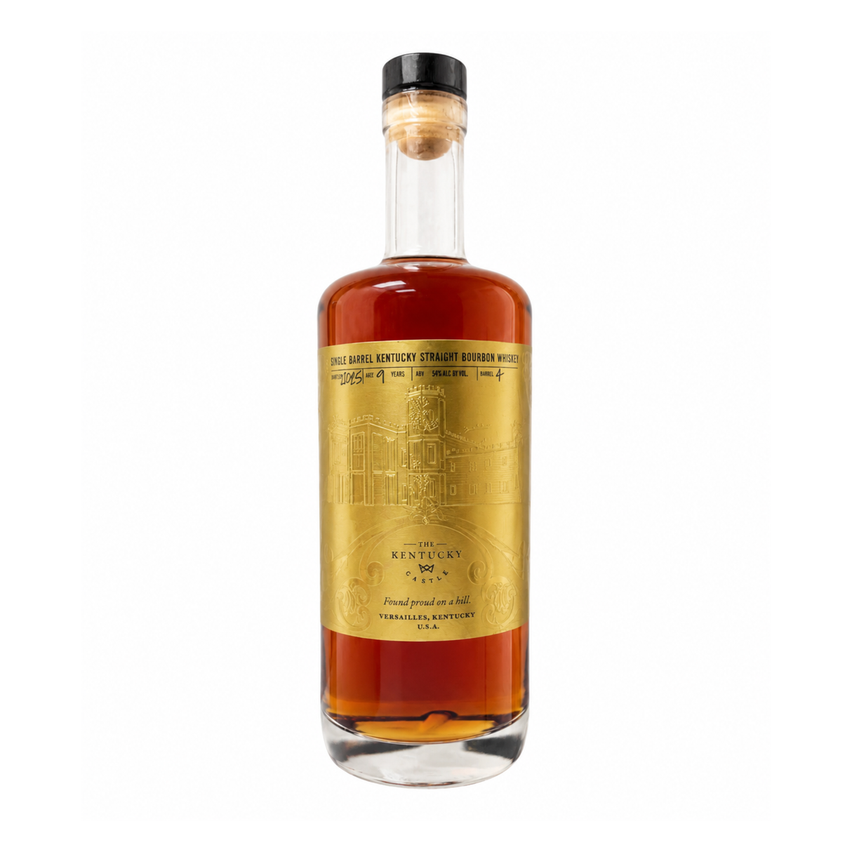 The Kentucky Castle Single Barrel Straight Bourbon Whiskey – 9 Year Barrel