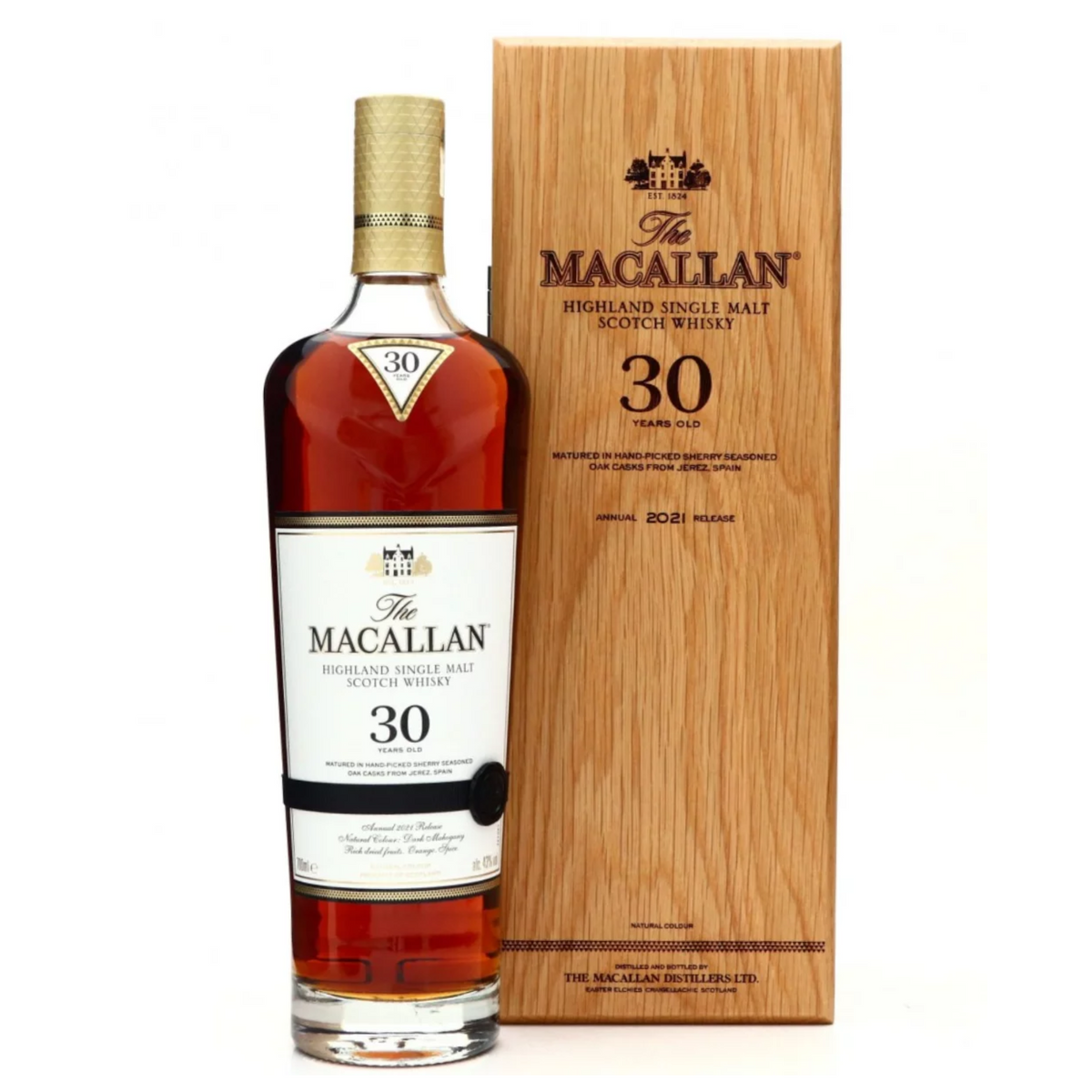 Macallan 30 Year Sherry Oak Single Malt Scotch | LG | Liquor Geeks