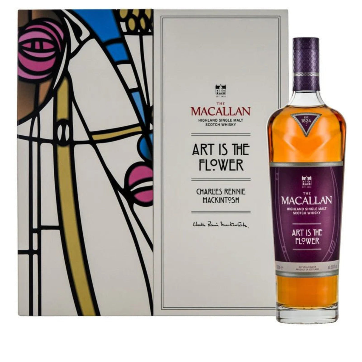 The Macallan Highland Single Malt Scotch Whiskey – Art Is The Flower