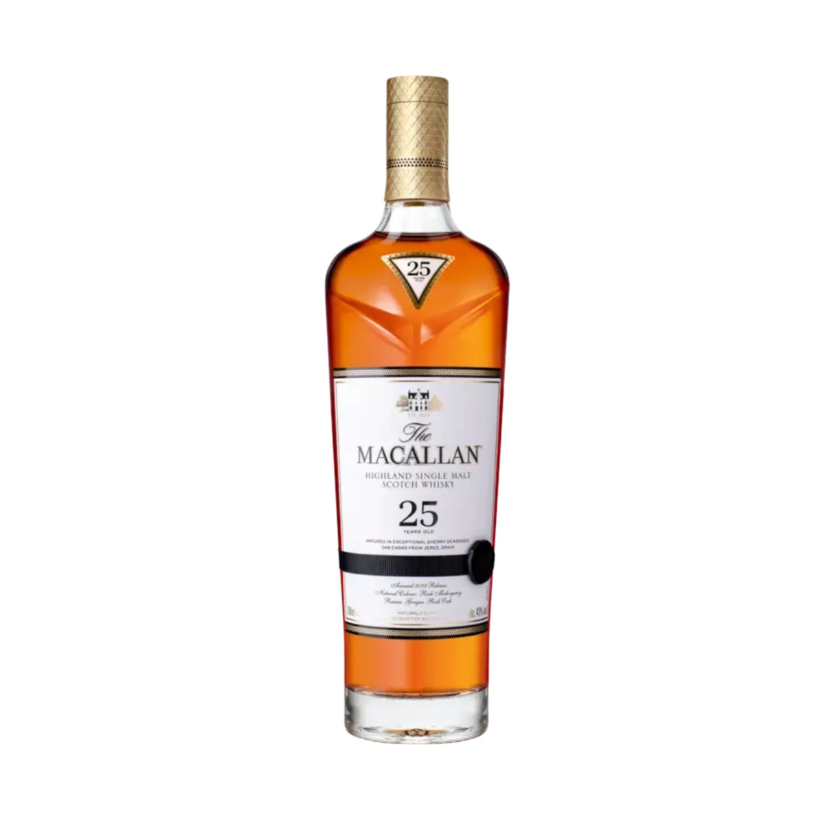 The Macallan 25 Year Old Single Malt Scotch Whiskey