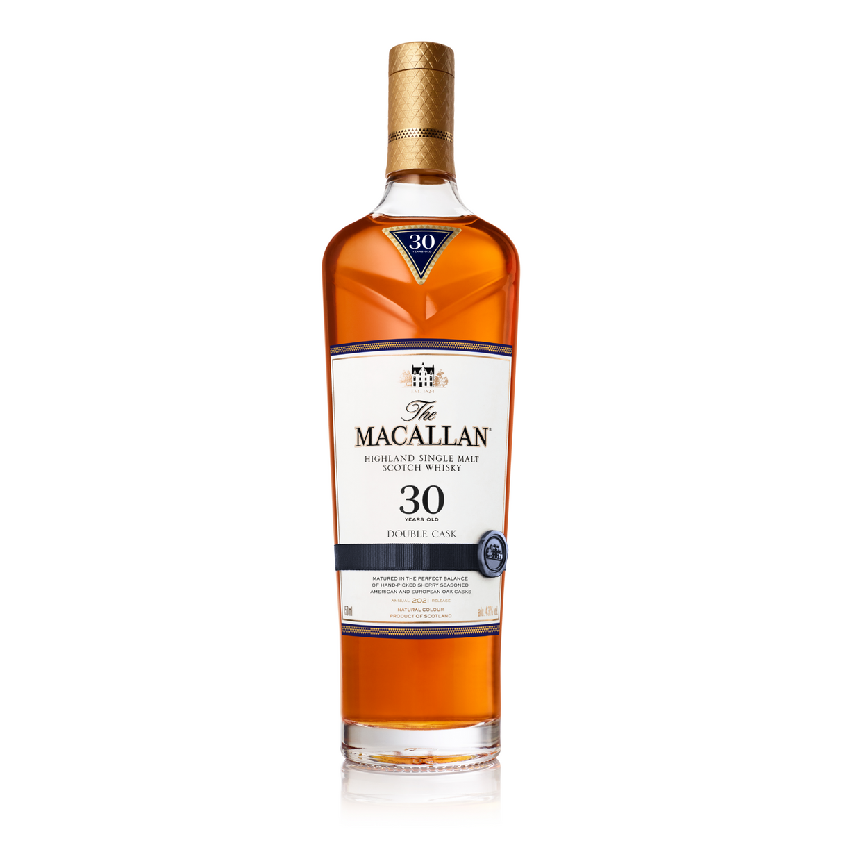 The Macallan Double Cask 30 Year Old Single Malt Scotch Whiskey