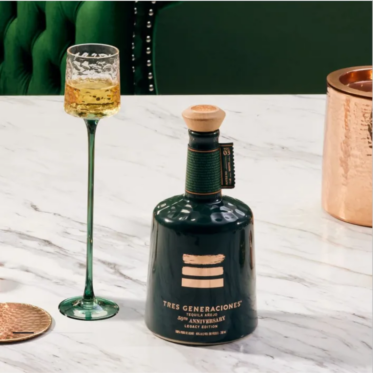 Tres Generaciones Tequila Anejo 50th Anniversary Legacy Edition