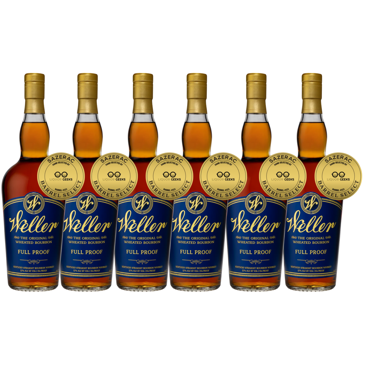 W.L. Weller Full Proof Bourbon – Liquor Geeks Barrel Select #523 - Store Pick