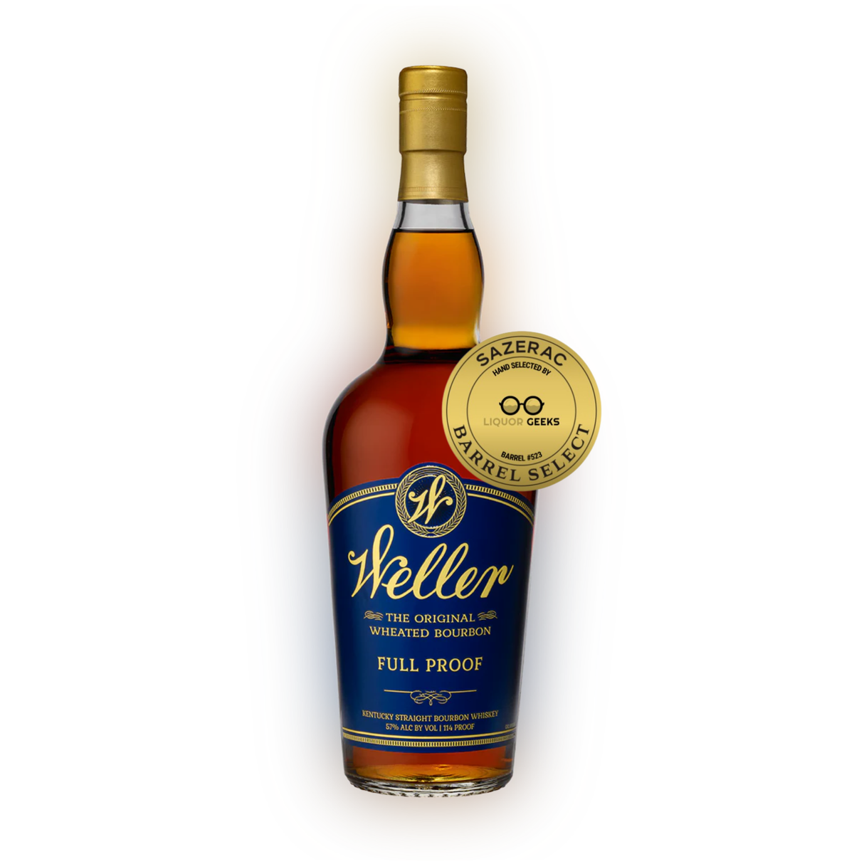 W.L. Weller Full Proof Bourbon – Liquor Geeks Barrel Select - Store Pick