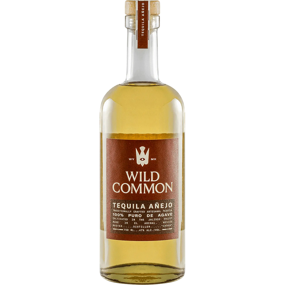 Wild Common Anejo Tequila 100% Puro De Agave