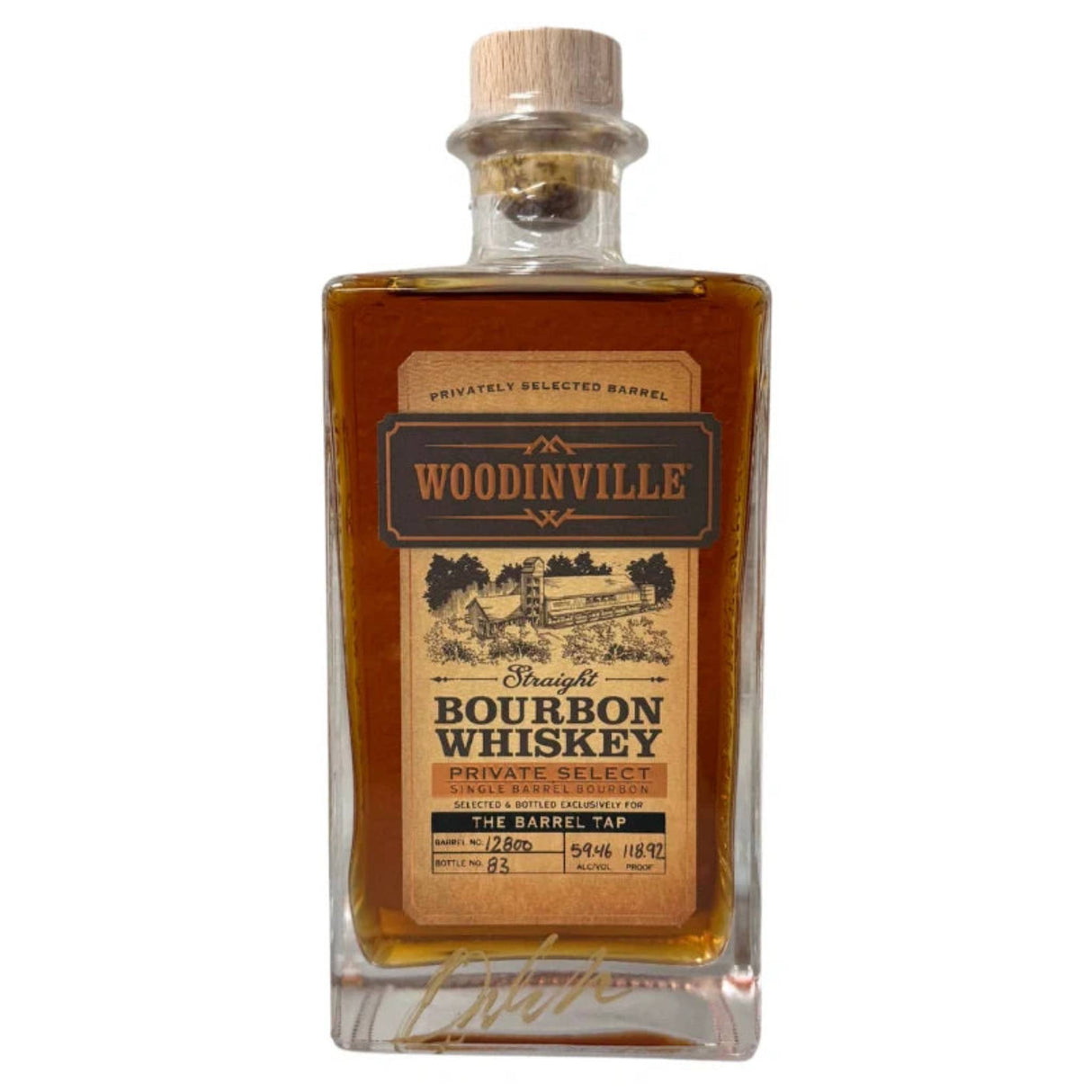 Woodinville Whiskey Co. Straight Bourbon Whiskey - Single Barrel (Private Select)