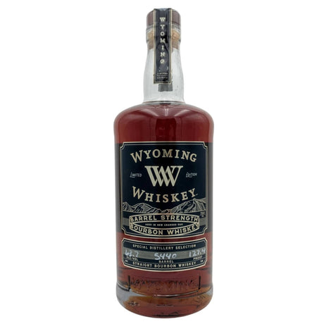 Wyoming Whiskey Barrel Strength Aged In New Charred Oak Straight Bourbon Whiskey - Limited Edition