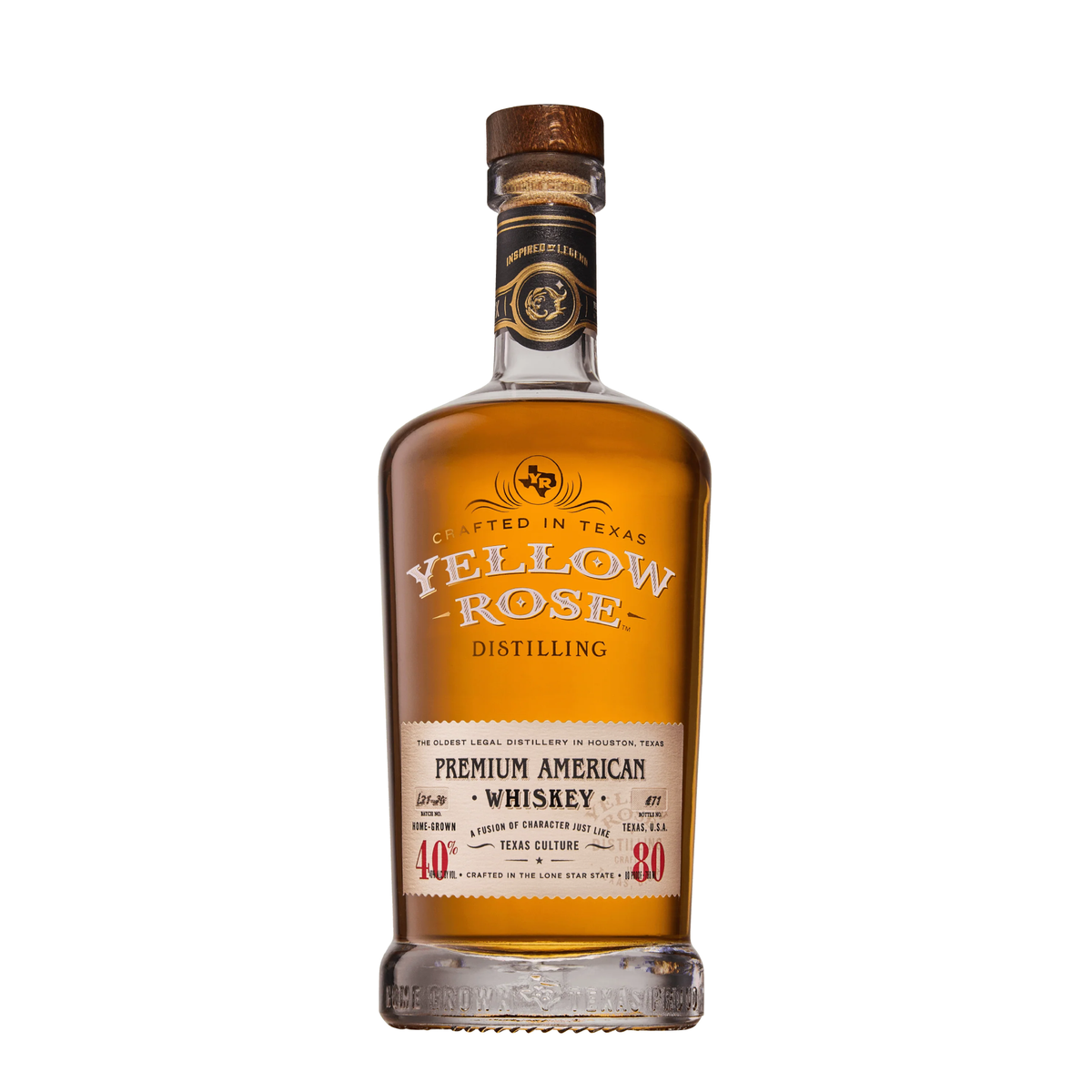 Yellow Rose Distilling Premium American Whiskey Liquor Geeks