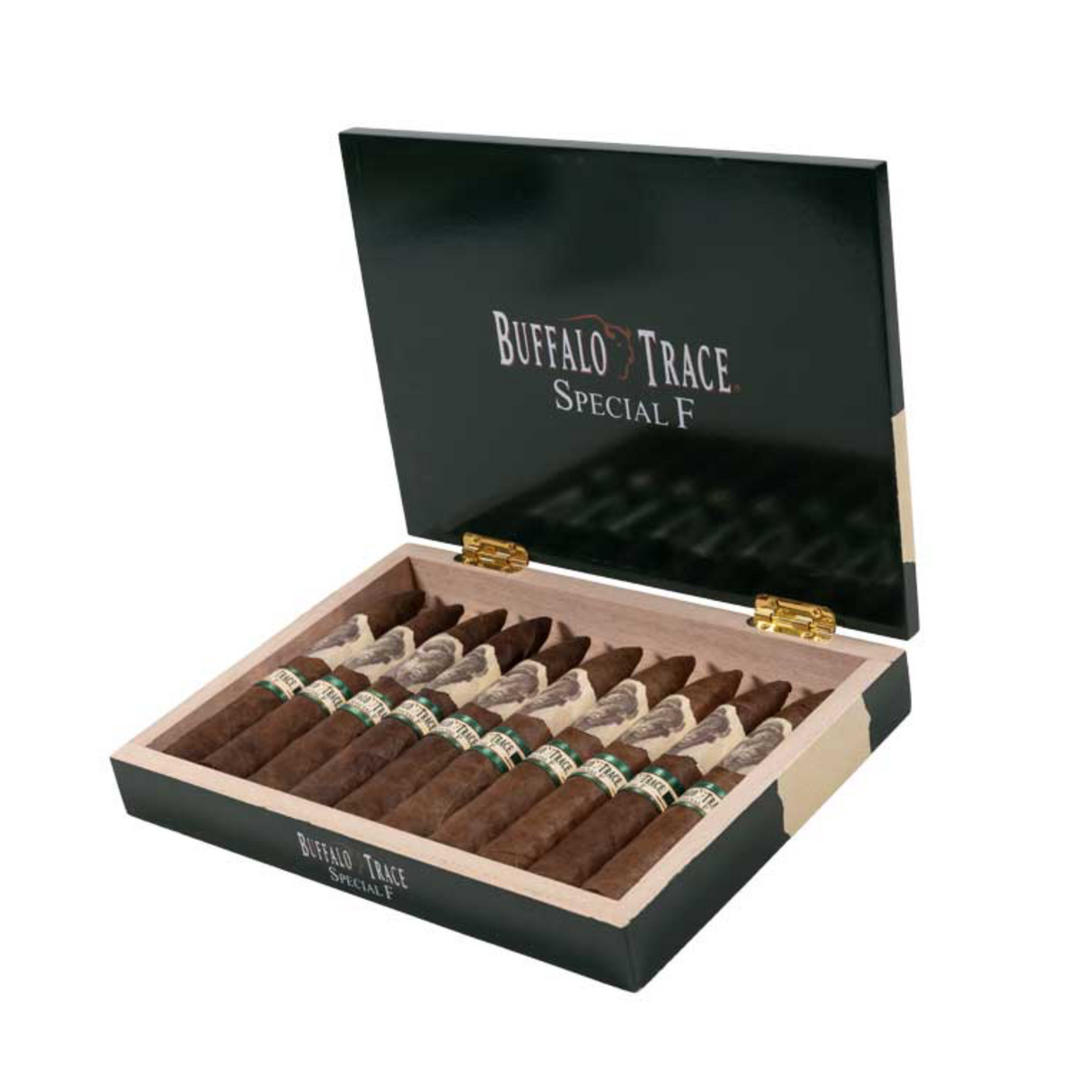 Buffalo Trace Special 'F' Box of 10 Special Figurado Cigars