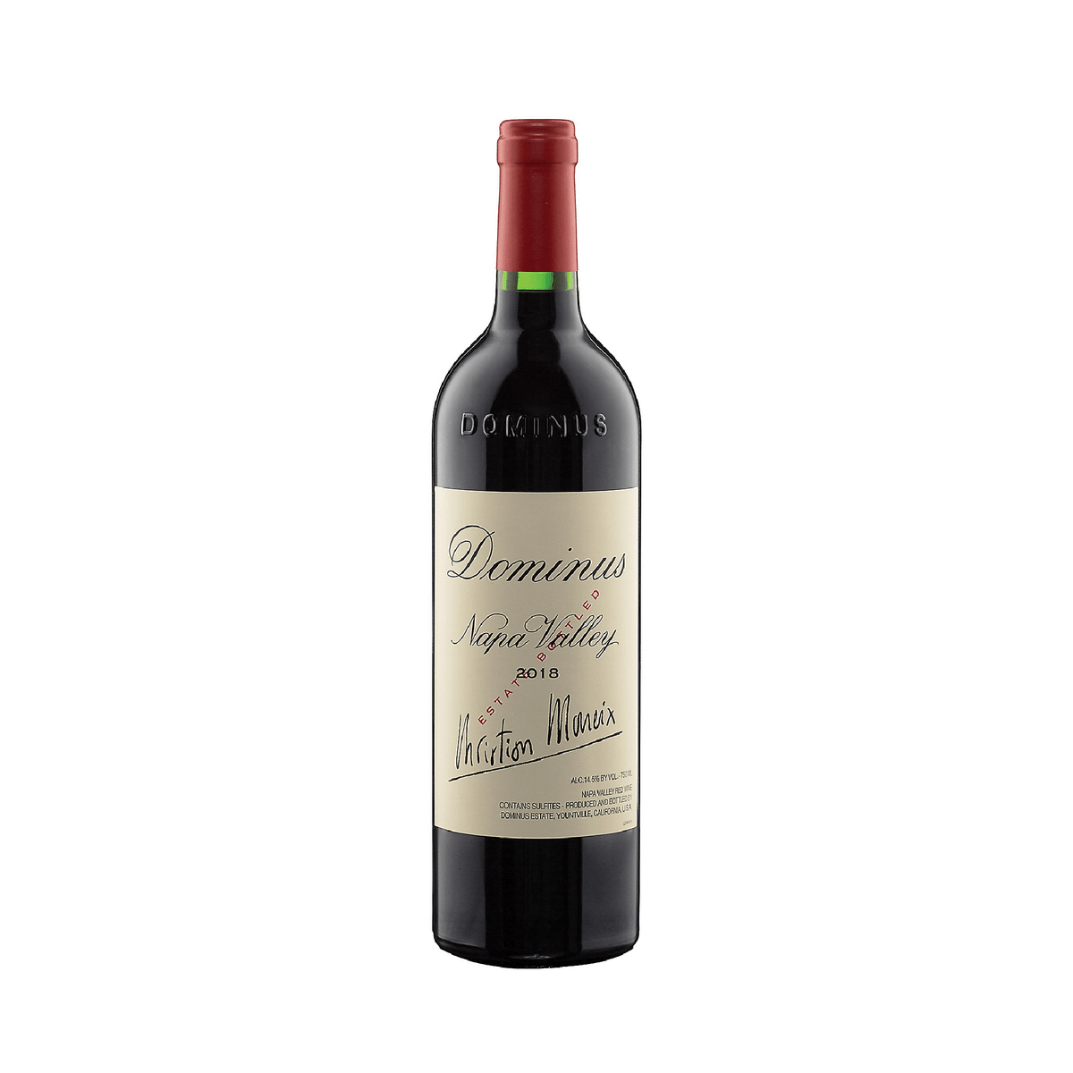 Dominus Red Wine Napa Valley 2020 Wood Box | Liquor Geeks