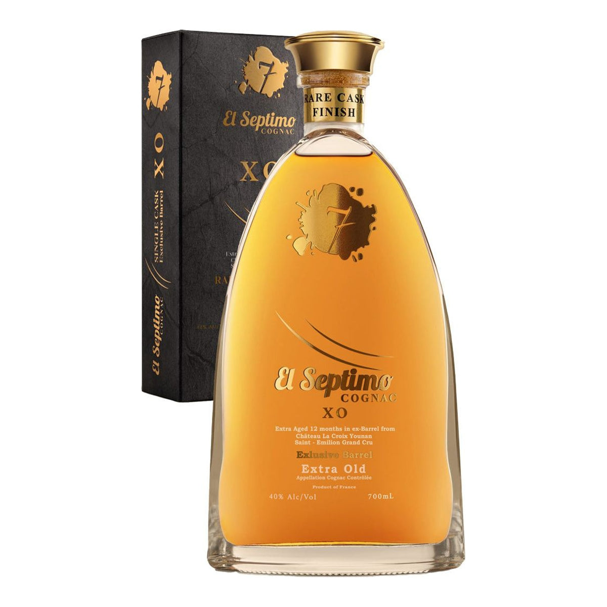 El Septimo XO Extra Old Rare Cask Cognac 700mL