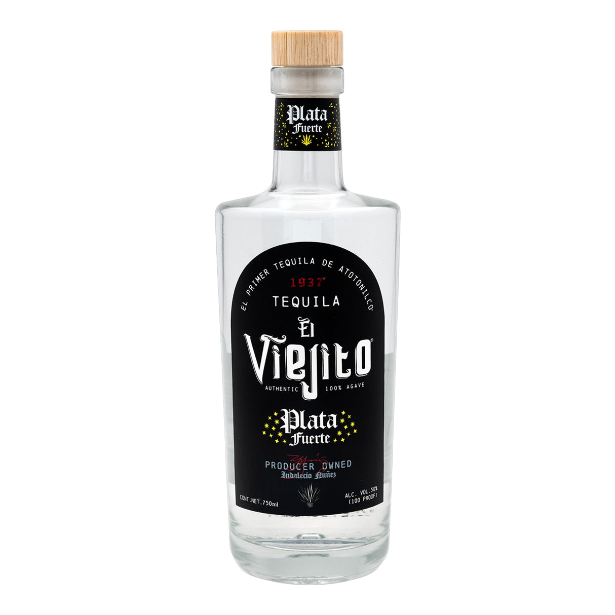 El Viejito Plata Fuerte Tequila