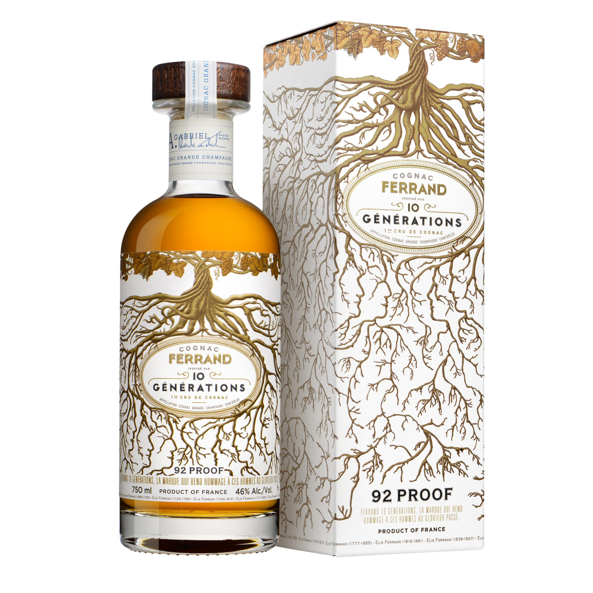 Ferrand Grande Champagne Cognac 10 Generations - Liquor Geeks