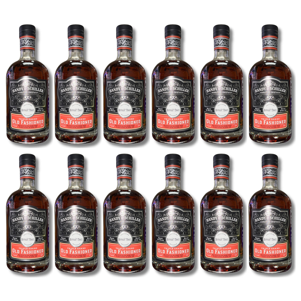 Handy And Schiller Triple Oaked Old Fashioned Signature Cocktail 12-Pack