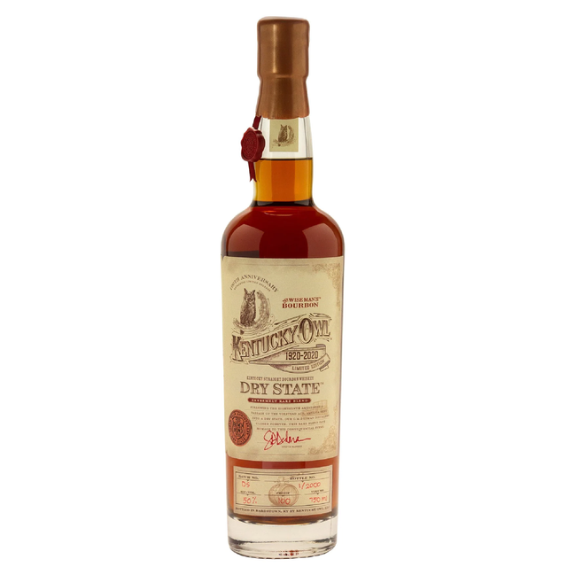 Kentucky Owl Dry State Kentucky Straight Bourbon Whiskey - Liquor Geeks