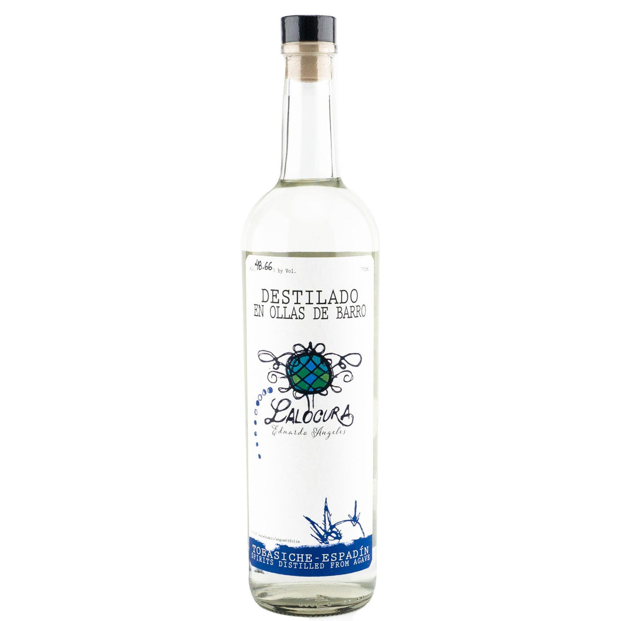 Lalocura Mezcal Tobasiche-Espadin Eduardo Angeles - Liquor Geeks