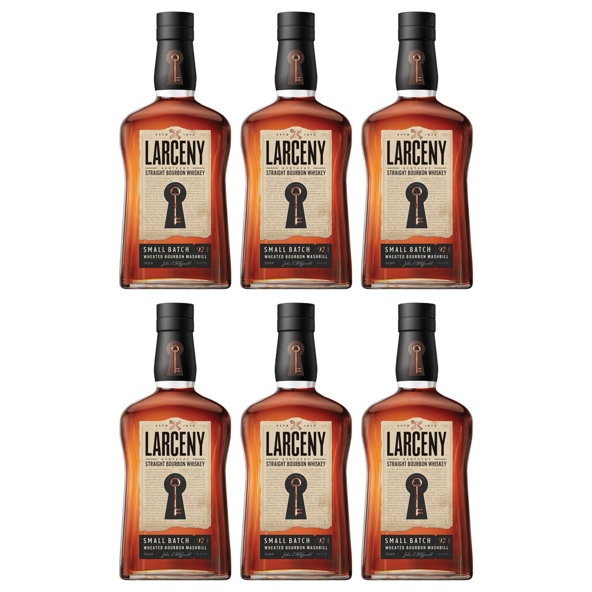 Larceny Straight Bourbon Small Batch Whiskey 6-Pack