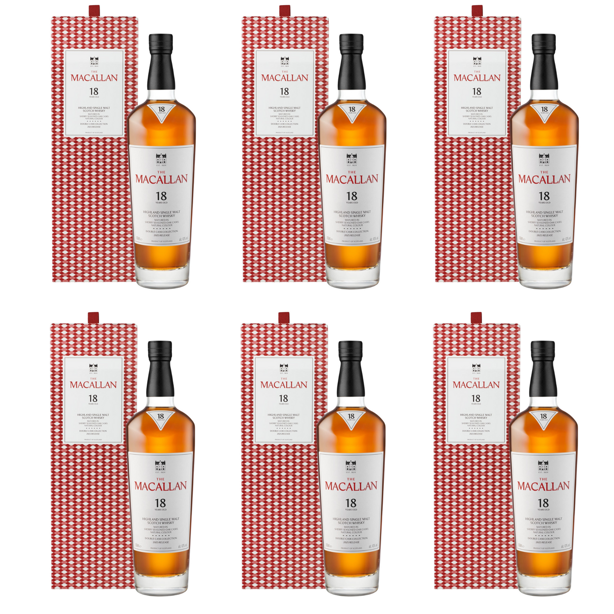 The Macallan 18 Year Old Double Cask Single Malt Scotch Whiskey