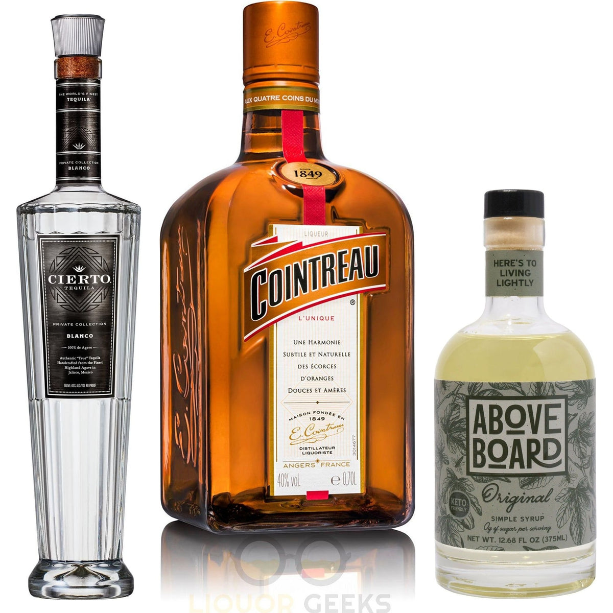 Margarita Kit — Cierto Blanco, Cointreau & Above Board Simple Syrup