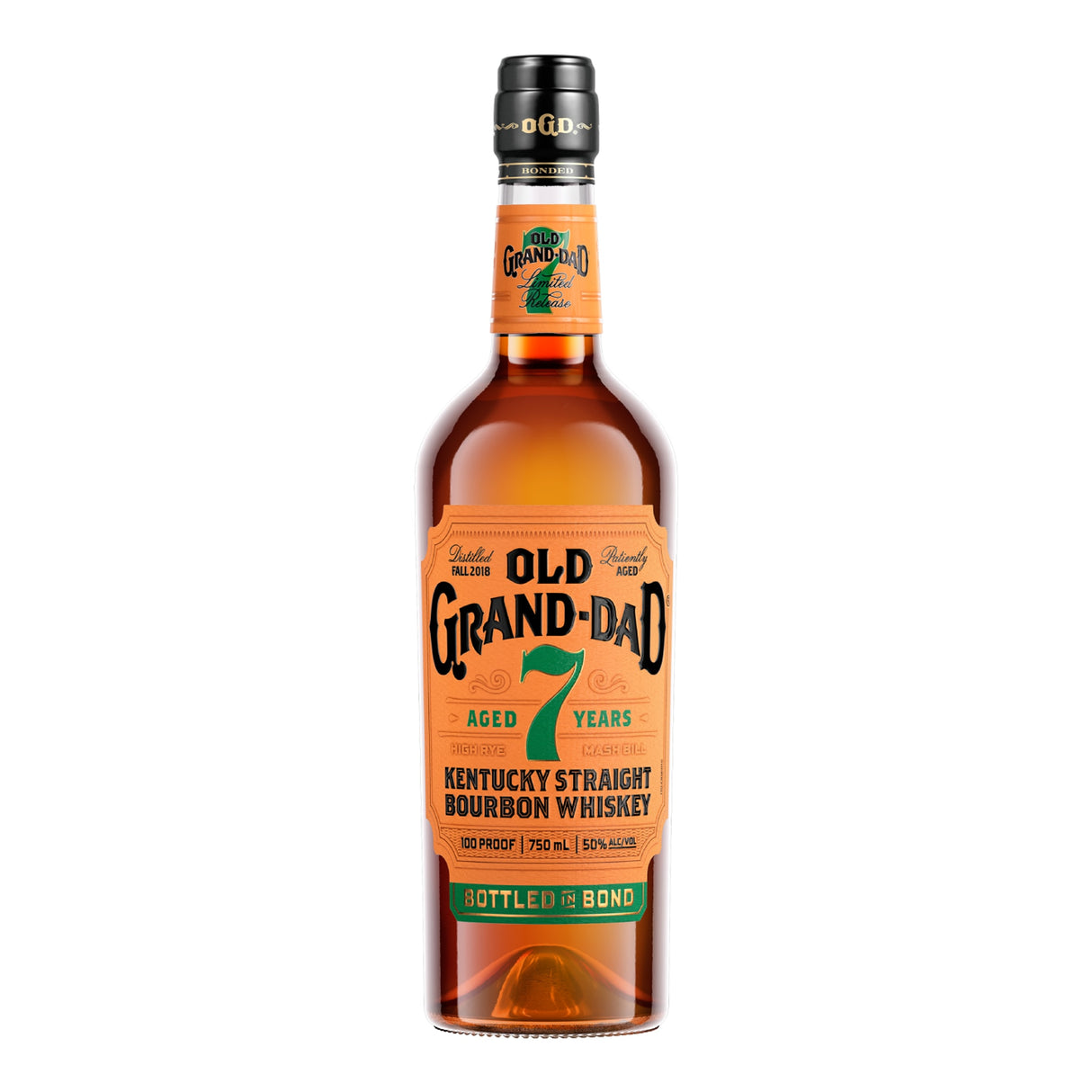 Old Grand-Dad 7 Year Bottled in Bond Straight Bourbon Whiskey