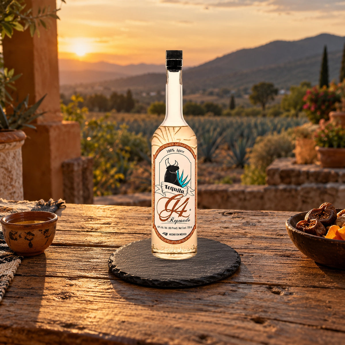 G4 Tequila Reposado Clásico hacienda veranda - Liquor Geeks