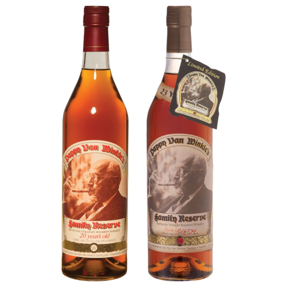 Pappy Van Winkle 20 & 23 Year Pair