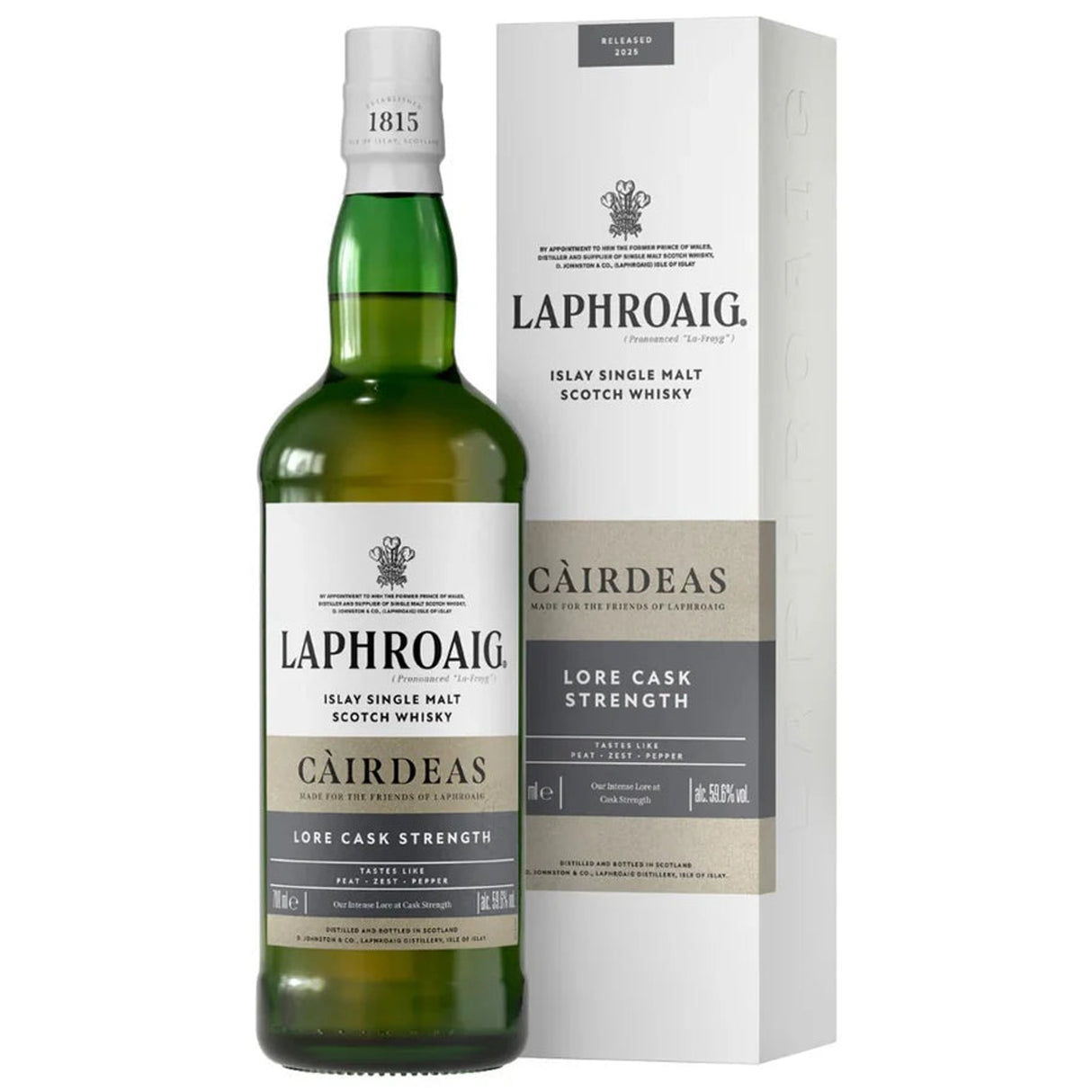 Laphroaig Lore Cask Strength Cairdeas - Liquor Geeks
