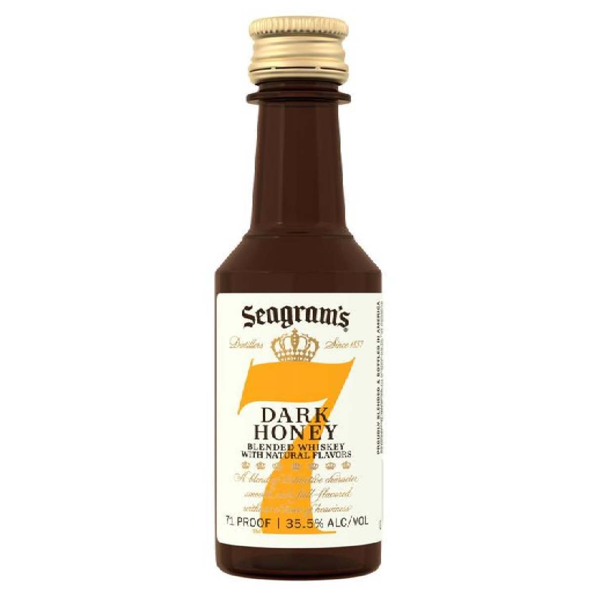 Seagram's Dark Honey Flavored Whiskey 7 Crown Liquor Geeks