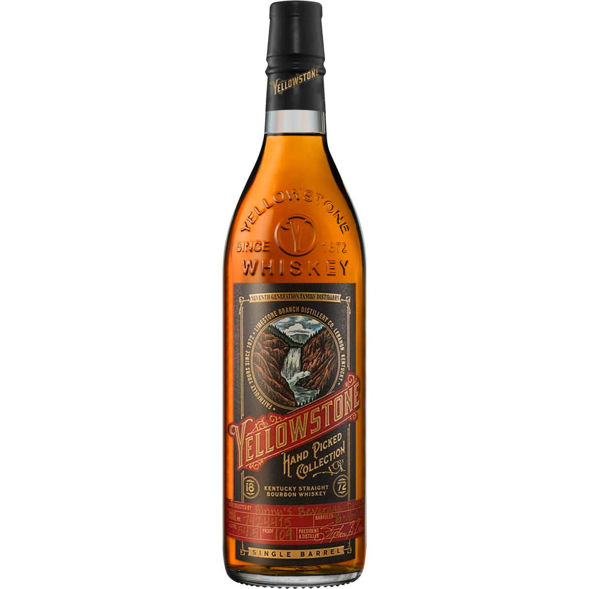 Yellowstone Hand Picked Single Barrel Bourbon Whiskey