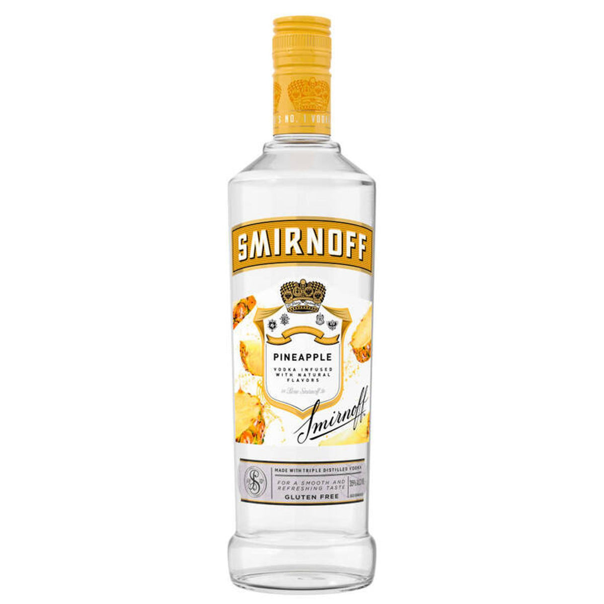 Smirnoff Pineapple Flavored Vodka Liquor Geeks