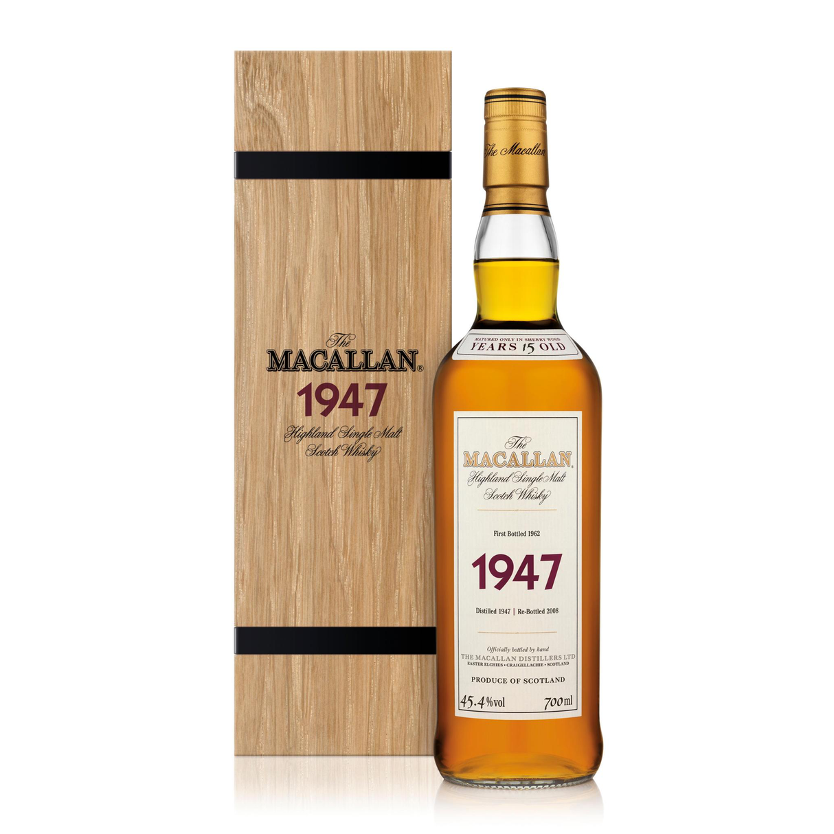 The Macallan Fine & Rare 1947 Vintage Single Malt Scotch Whiskey - Liquor Geeks